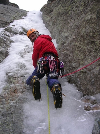 Goulotte del triangolo Triangolo della P.ta Caprera (Monviso)