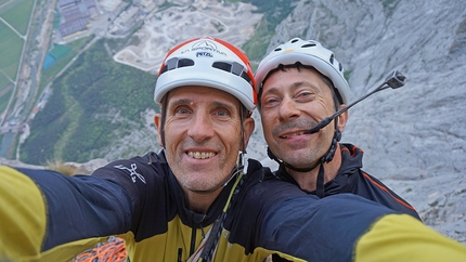 Viaggio nel Passato Monte Casale II° Pilastro - Viaggio nel Passato: Rolando Larcher e Herman Zanetti