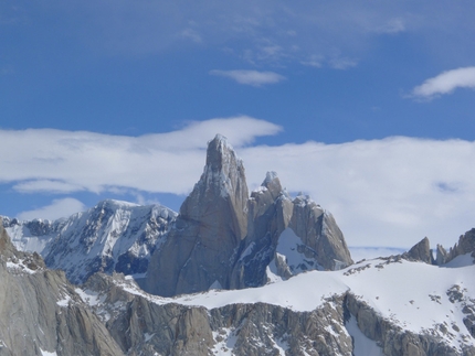 Supercanaleta, Fitz Roy, Patagonia - The Torre from Passo del Quadrado