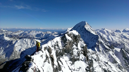Gran Zebrù, Monte Zebrù e Ortles in cresta