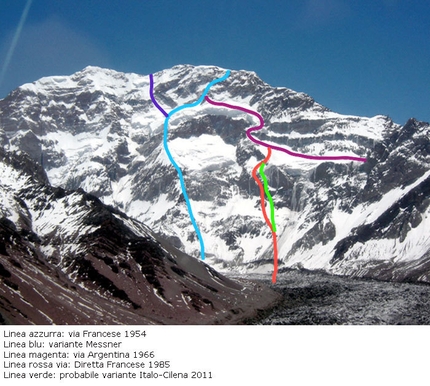 Aconcagua South Face: the ascent by Andrea Di Donato and Andres Zegers