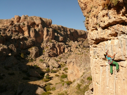 Kazikli Canyon, a sport climbing paradise in the Aladaglar, Turkey
