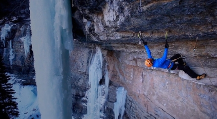 Sam Elias e l'arrampicata su ghiaccio a Vail