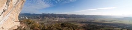 Barbara Raudner - The magnificent view from Oliana, Spain