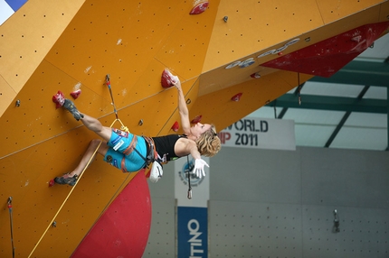 Natalija Gros - Natalija Gros competing in the World Championship 2012 at Arco
