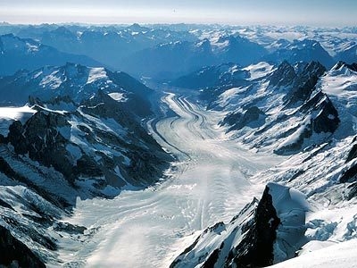 Canada Coastal Range - Tiedemann Glacier