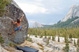 Tuolumne Meadows - Yosemite - Liv Sansoz climbing Kauk Problem, Tuolumne Meadows, Yosemite

