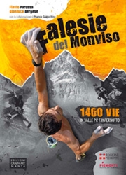 Monte Bracco, Monviso, Piedmont, Italy - Donato Lella climbing at Monte Bracco, Monviso, Piedmot