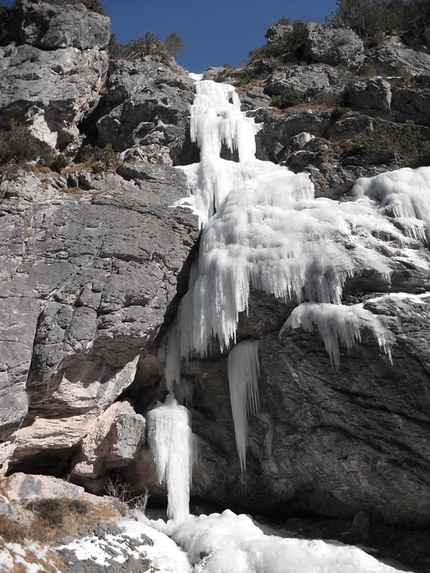 Sappada - ice climbing at Sappada: Ritorno al Futuro
