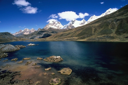 Al partir por los Andes - Cordilleras Huallanca, Blanca, Huayhuash, Raura, Negra