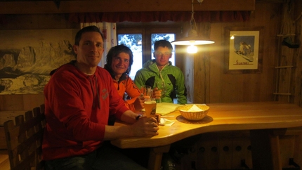 Simon Gietl - 03/2012: Simon Gietl & Daniel Tavernin, Zauberlehling, Cima Scotoni, Dolomiti