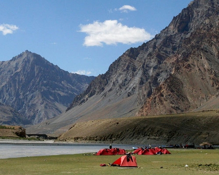 Campo lungo lo Zanskar - 