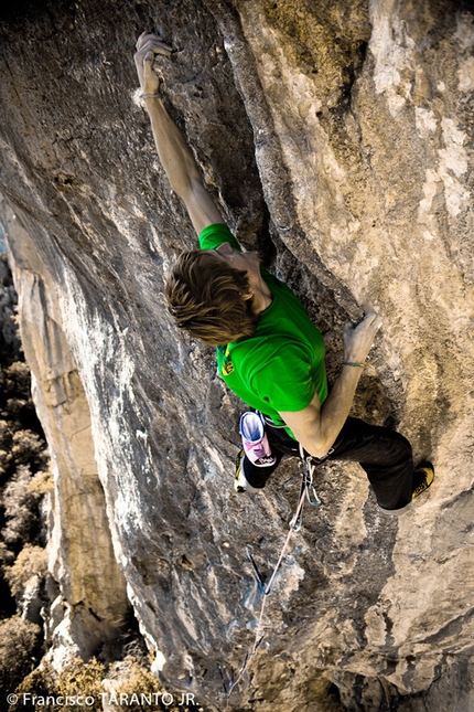 James Pearson climbs 9a at Perles in Spain
