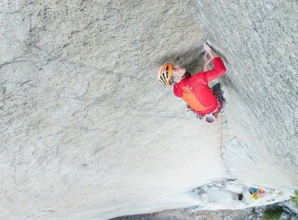 Jorg Verhoeven, Katharina Saurwein climb El Capitan Dihedral Wall, Yosemite