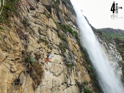 Peru, two new climbs and one first free ascent by Iker Pou & Eneko Pou