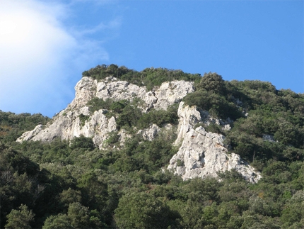 Monte Calvo, arrampicare in Toscana