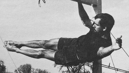 John Gill, the father of modern bouldering