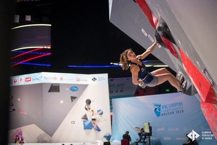 European Bouldering Championships Moscow 2020 - Semifinals