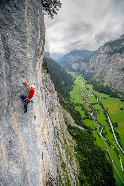 Swissway to Heaven: Cédric Lachat climbs hardest big walls in Switzerland