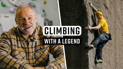 Arrampicare con la leggenda Jerry Moffatt: allenamento e prestazioni in arrampicata