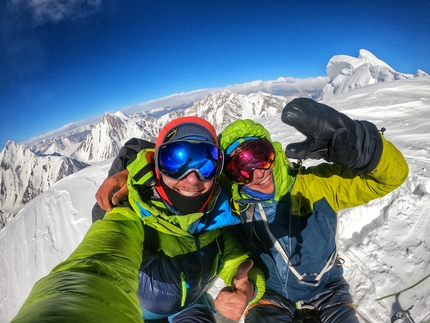 Sani Pakkush in Nepal climbed by Pierrick Fine, Symon Welfringer