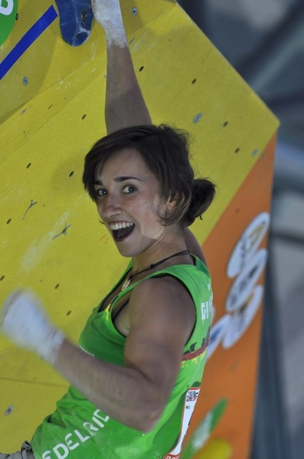 Juliane Wurm - Juliane Wurm at the Climbing World Championship 2011 at Arco, Italy