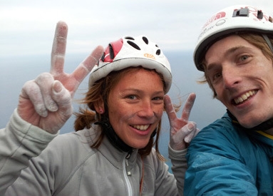 Caroline Ciavaldini & James Pearson - Caroline Ciavaldini e James Pearson in cima a Mezzogiorno di Fuoco, Sardegna.