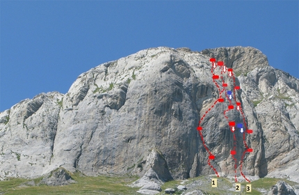 Rock climbing on Mongioie and Rocca dei Campanili, Italy