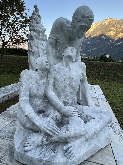 Disastro del Vajont - Disastro del Vajont: Cimitero Monumentale delle Vittime del Vajont a Fortogna (Longarone)