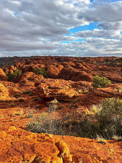 Australia - Alba nell'Outback in Australia