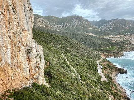 Pandora, the new crag at Masua in Sardinia