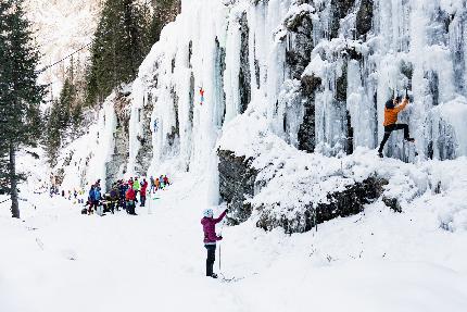Ice Climbing Festival at Eispark Osttirol, Austria