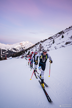 Sellaronda Skimarathon 2024 - La salita a Passo Gardena, Sellaronda Skimarathon 2024