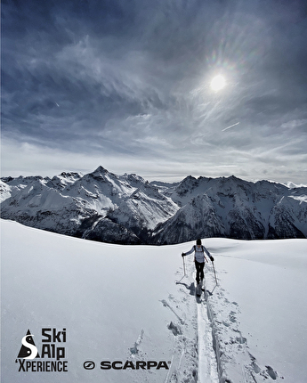 SkiAlp 'Xperience 2024 - SkiAlp’Xperience 2024 in Valle d'Aosta: la foto scattata da Monica Addiego al Colle della Tza a Bionaz (AO) che ha vinto il premio SCARPA