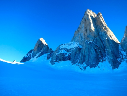 Patagonia - Fitz Roy Patagonia, tentativo di Michael Lerjen-Demjen e Jorge Ackermann, inverno 2012