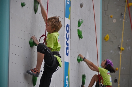 Arco in corsa per i mondiali giovanil di arrampicata sportiva del 2015