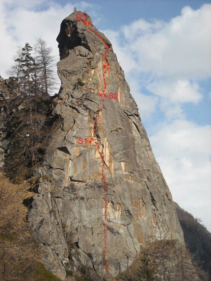 Val di Cogne, nuova via di arrampicata per Dellanoce e Grosjean