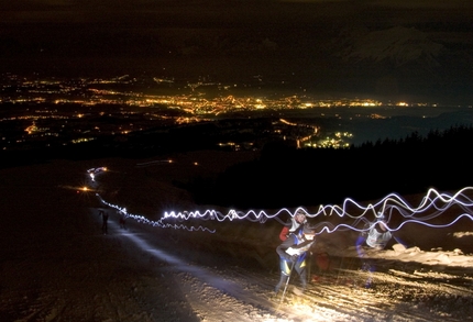 Devero by night Alp ski race