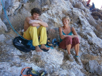 The North Face Kalymnos Climbing Festival - day one - Jacopo Larcher e Nicoletta Costi