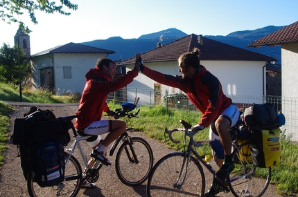 Dolomiti CicloArrampicando - Ernesto Benfari & Christian Sega e il loro tour Dolomiti CicloArrampicando