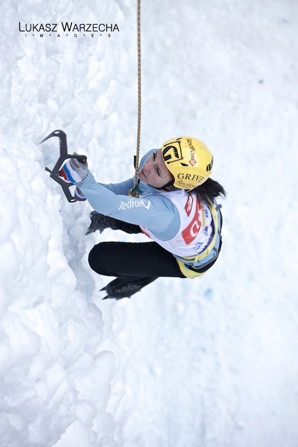 Ice Climbing World Cup - Coppa del Mondo di arrampicata su ghiaccio: Maria Tolokonina