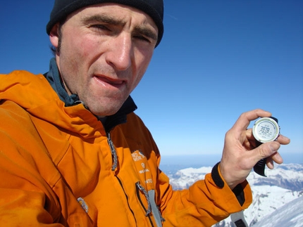 Ueli Steck speed record on Eiger Heckmair route