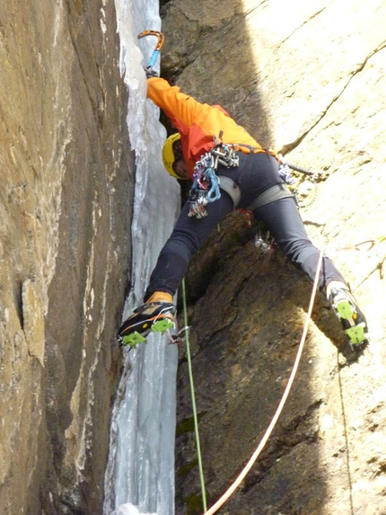 New modern mixed climb in Valnontey