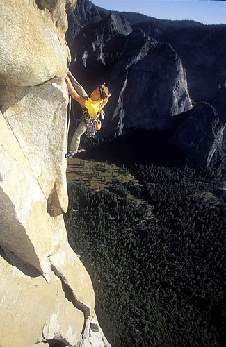 Leo Houlding - Freerider, Yosemite.