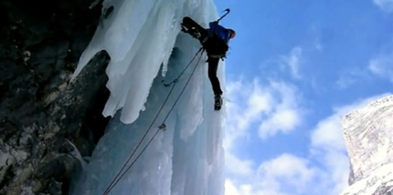 Video: the Attraverso Travenanzes icefall first ascent