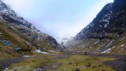 Scozia - Glen Coe, Coire Gabhail: la Lost Valley