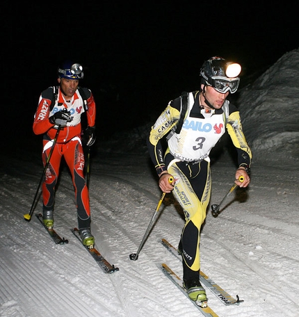 Ski Alp by night alla 14a Sellaronda Skimarathon