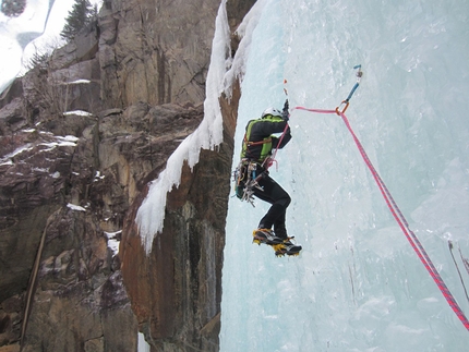 Norway - Ice climbing in Norway: Nye wermorkfoss