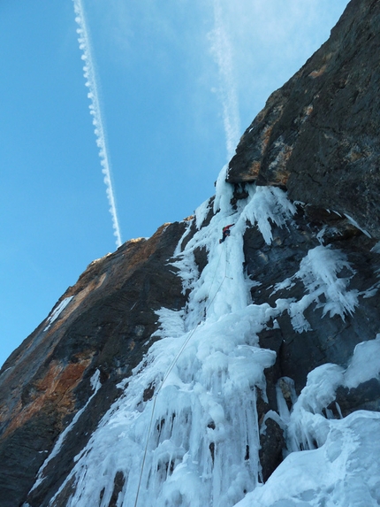 Gola di Siusi e le nuove cascate di ghiaccio sullo Sciliar