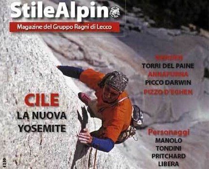 E' uscito Stile Alpino 001, la nuova rivista dei Ragni di Lecco